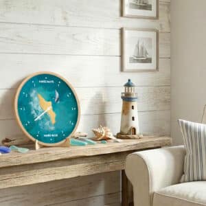 Horloge des marées Ile d'Oléron sur support