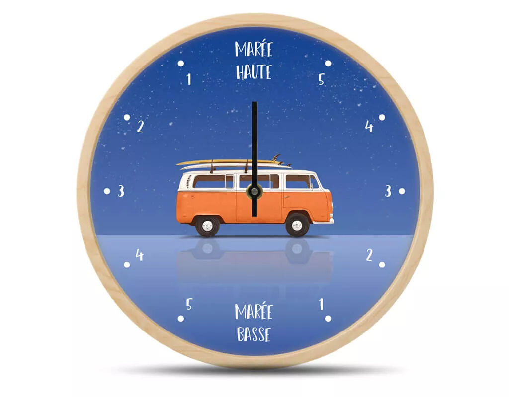 Horloge des marées design