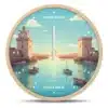 Horloge des marées La Rochelle