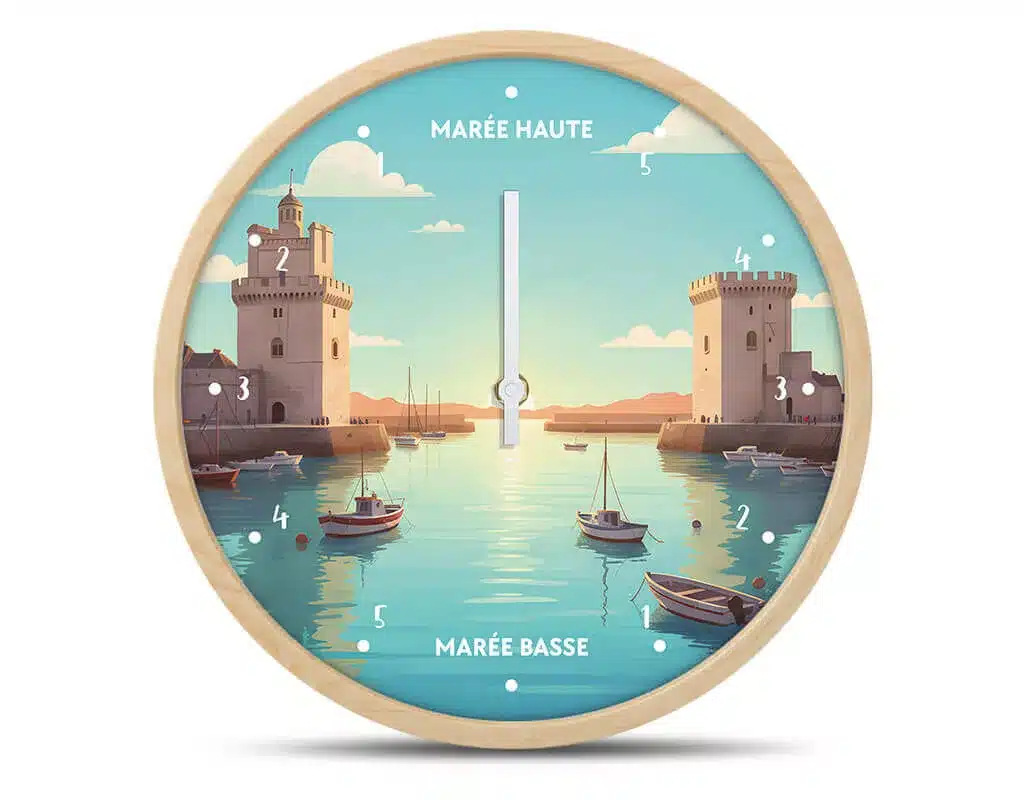 Horloge des marées La Rochelle
